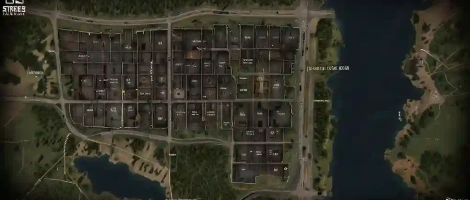 Streets of Tarkov map