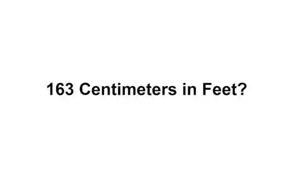 163 cm